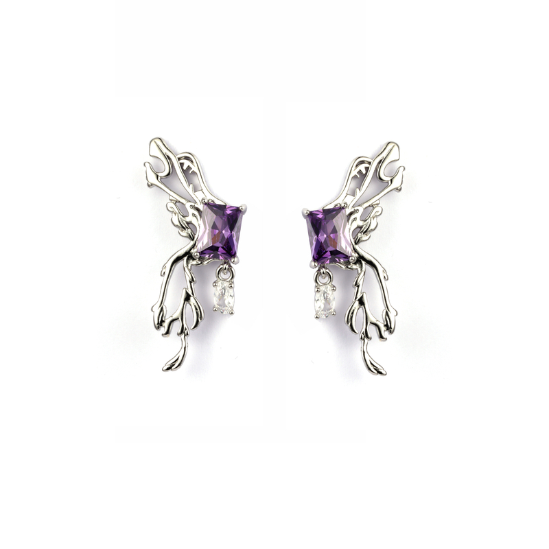 Fashion Style Rhinestone Earrings