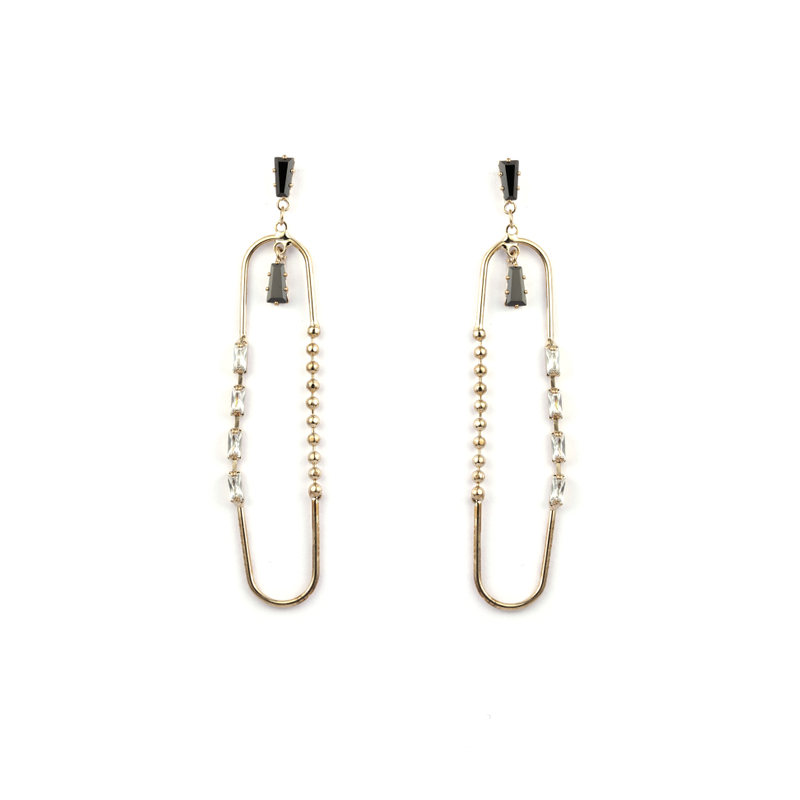 Multicolor CZ Fashion Earrings