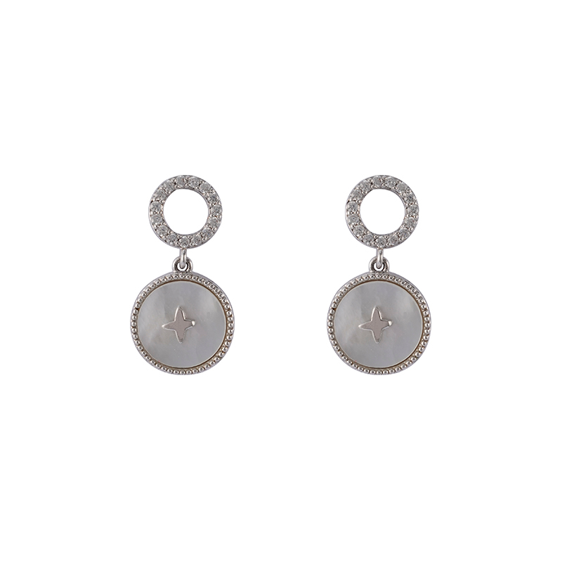 In-stock Mother Shell Earrings