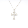 Gothic Style Cross Charm Necklace