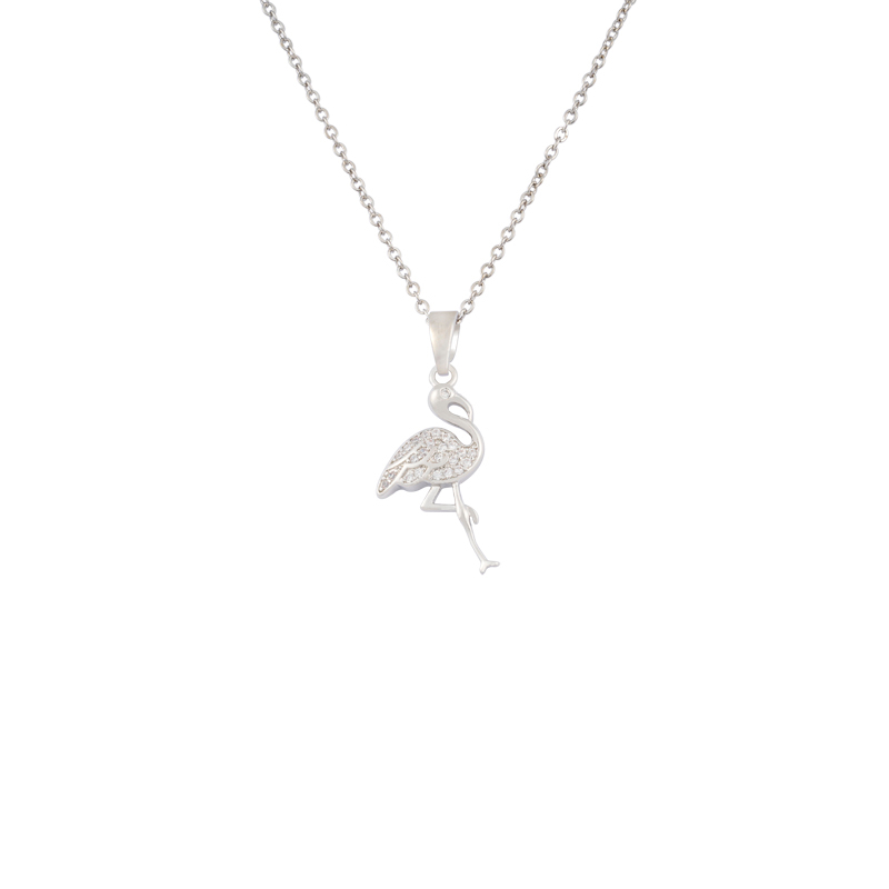 Flamingo Charm Necklace