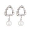 Faux Pearl Drop Earrings 2 Plated Colors $1.75-2.25