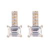 In-stock Basic Style Cubic Zircon Earrings