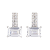 In-stock Basic Style Cubic Zircon Earrings