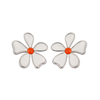 In-stock Daisy Enamel Earrings$1.1~1.6