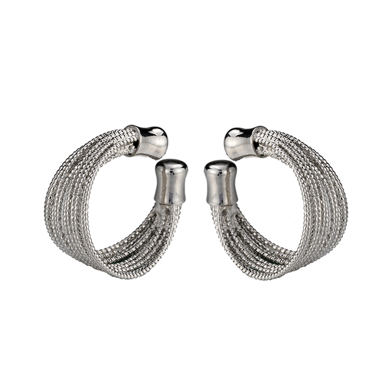 In-stock Plain Hoop Earrings $1.5~2.0