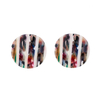 Acetate Multi-color earrings $0.6~1.1