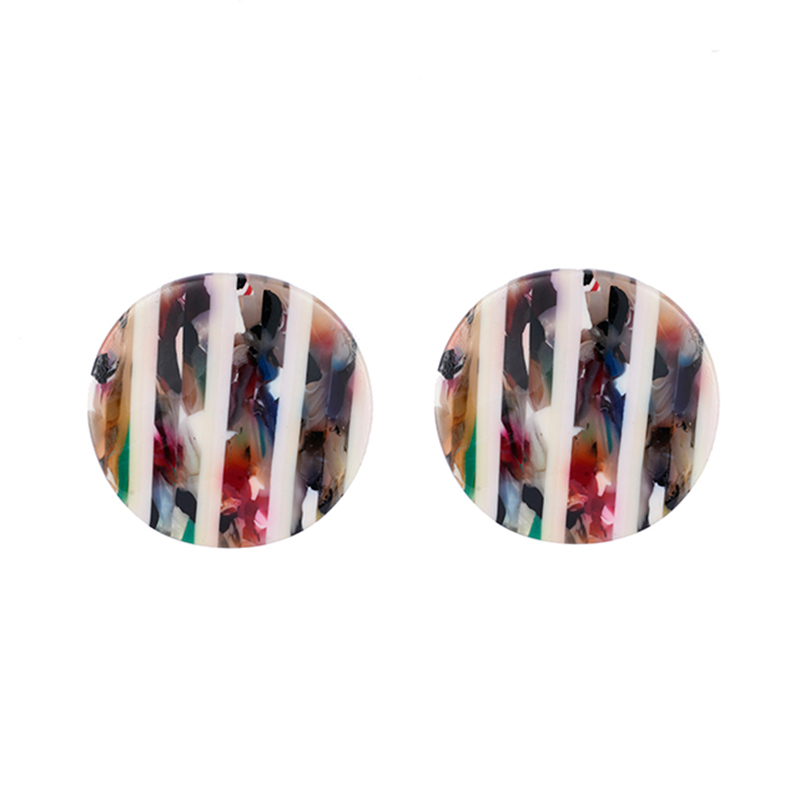 Acetate Multi-color earrings $0.6~1.1