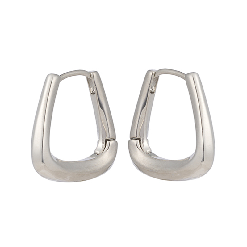 In-stock Plain Hoop Earrings$0.7~1.2