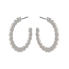 Fashion Plain Hoop Earrings$0.7~1.12