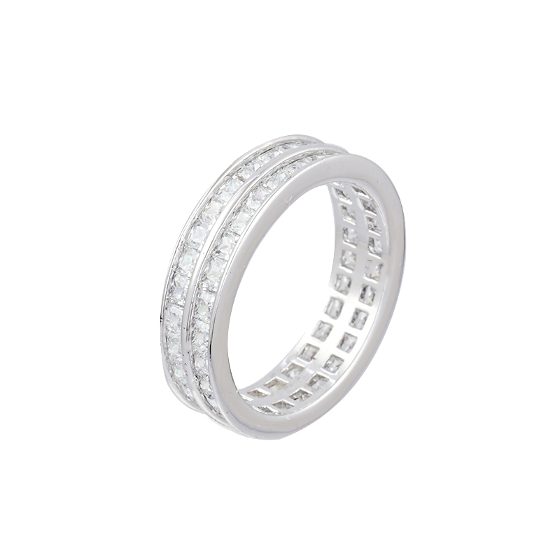 Full Hoop Zirconia Ring