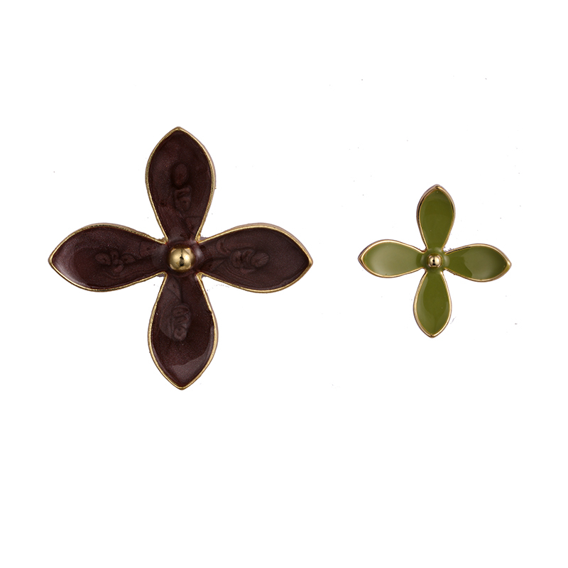 Four-leaf Clover Multi-color Earrings$0.8~1.3