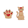 Cartoon Cat Multi-color Earrings $0.7~1.2