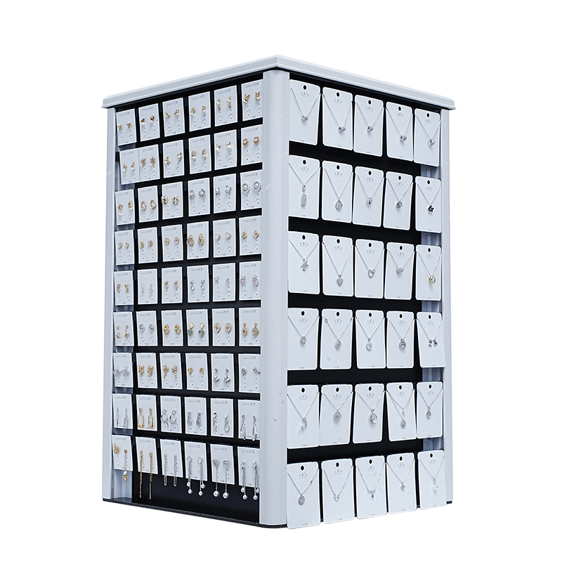 925 Silver Earrings and Necklace in rotating cabinet wholesale RC008H