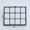 Earring in packing box wholesale BE001-4X3