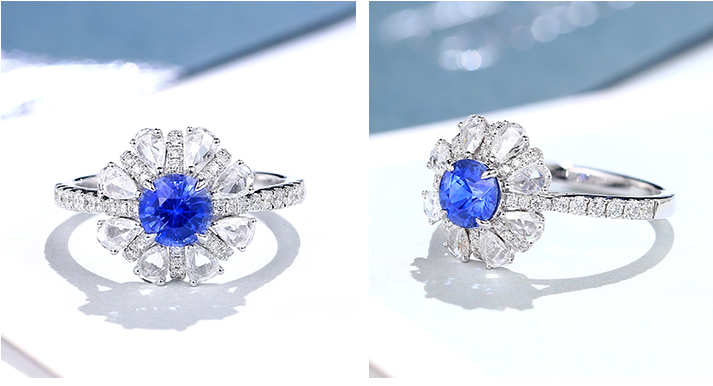 Blue Gemstone Ring RTB130