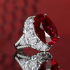 Fashion Red Gemstone Ring RTB012