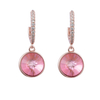 Cubic Zirconia Matches Crystal Fashion Earrings