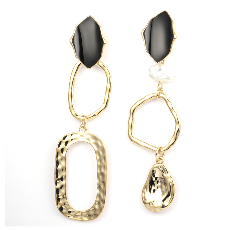 Baroque Pearl Drop Earrings
