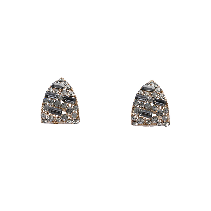 In-stock Bullet Shaped Cz Earrings