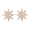 In-stock Basic White Zirconia Earrings