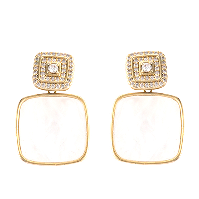 In-stock Mother Shell Drop Earrings $2.0-$2.5