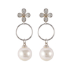 In-stock Pearl Drop Earrings Basic Style