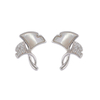 In-stock Ginkgo Leaf Shell Earrings $1.1-$1.6