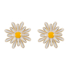 In-stock flower Enamel Earrings$2.0~2.5