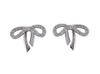  Bowknot Cubic Zirconia Earrings in Stock