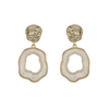 Fashion clover plain drop Earrings   
