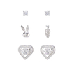  In-stock Multi-piece Set Cz Earrings$2.47~2.9