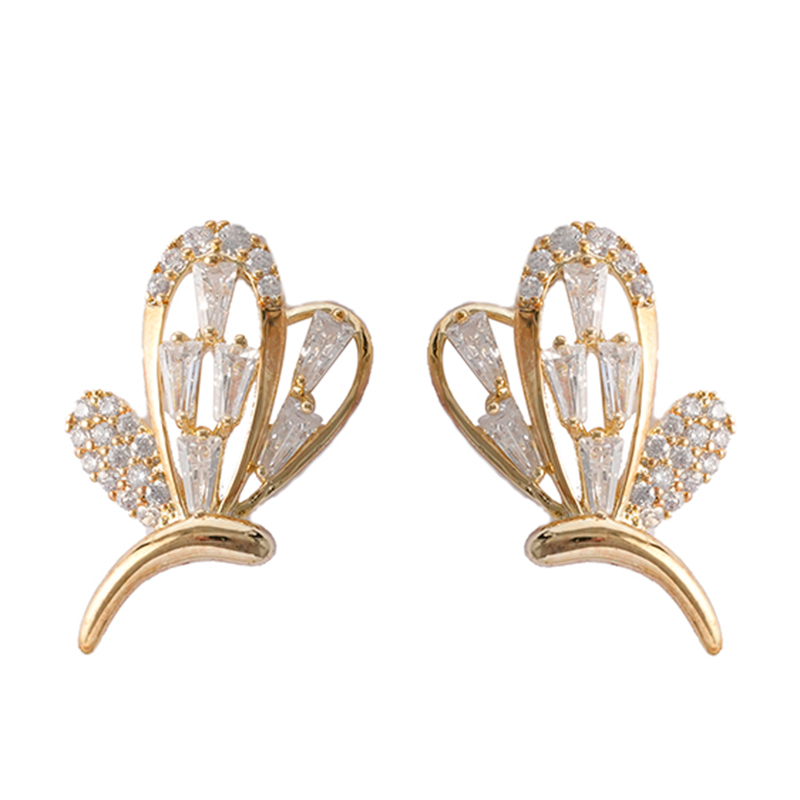 Flying Butterfly Stud Earrings