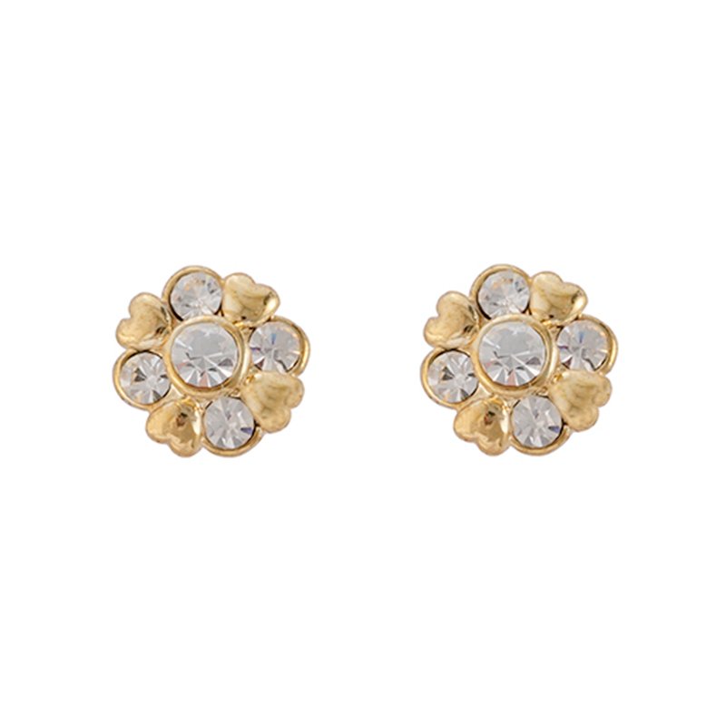 In-stock Flowers Cz Earrings