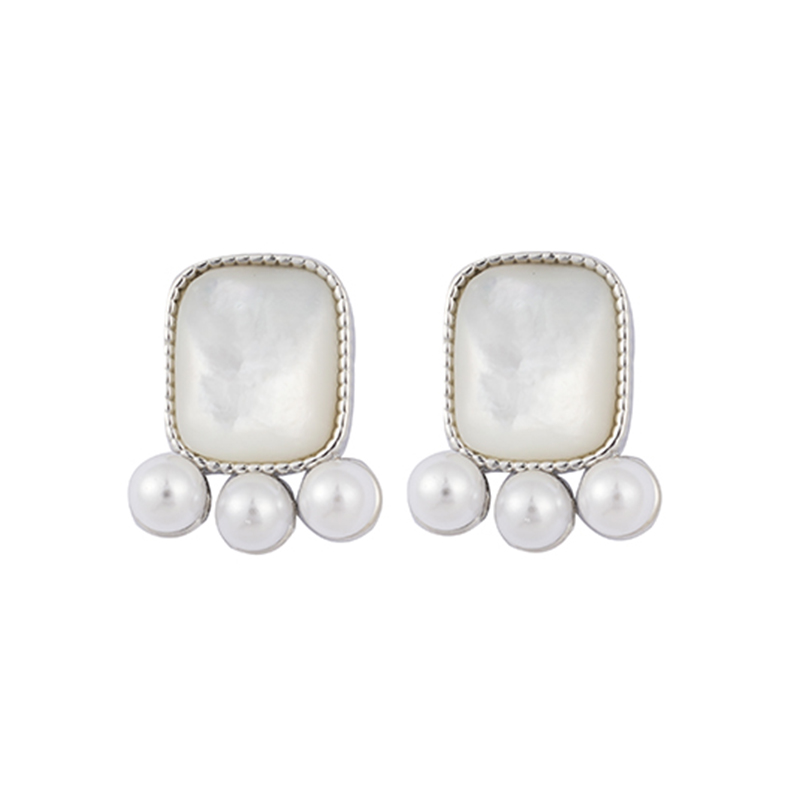Basic Pearl Earrings Two Colors $1.47-1.75