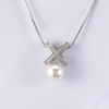 Basic Pearl Necklace Elegant Style 