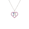 Lover Charm Necklace Culticolour Cz $1.0-$1.6
