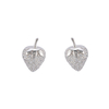 In-stock Strawberry Cubic Zirconia Earrings