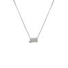 Easy-to-match Zirconia Necklace 