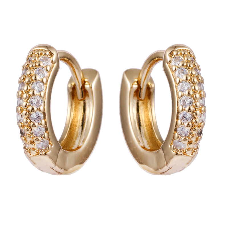 Daily Basic Hoop Earrings Wholesale Price $0.5-1.0