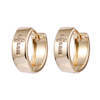 Cross Zirconia Hoop Earrings Wholesale $0.3-0.9
