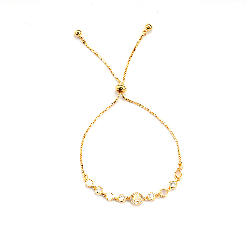 Fashion styles closed bracelet with beads $4.0-$4.5