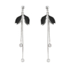 In-stock simple tassel earring with epoxy $1.5-0-$2.1
