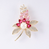 Rhinestone Decor Gradient Brooch $4.9-5.5