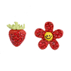 Strawberry Floret Multi-color Earrings$0.8~1.3