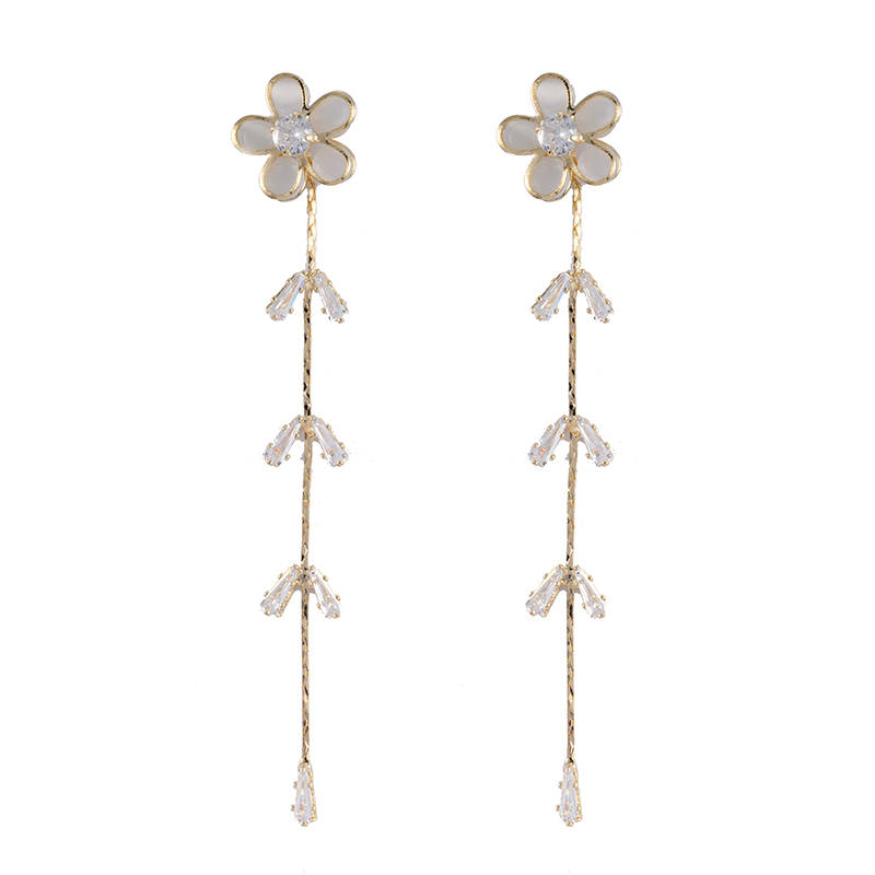  Tassel earring with flowers for sales $1.0--$1.6