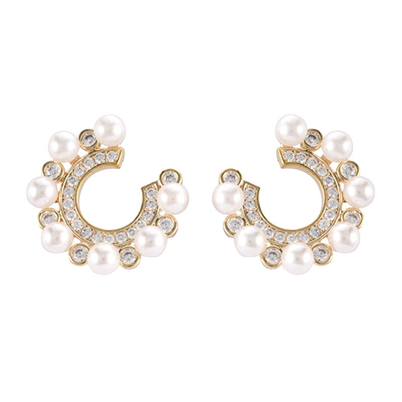 Fashion Pearl Stud Earrings Factory Price $2.25-2.70