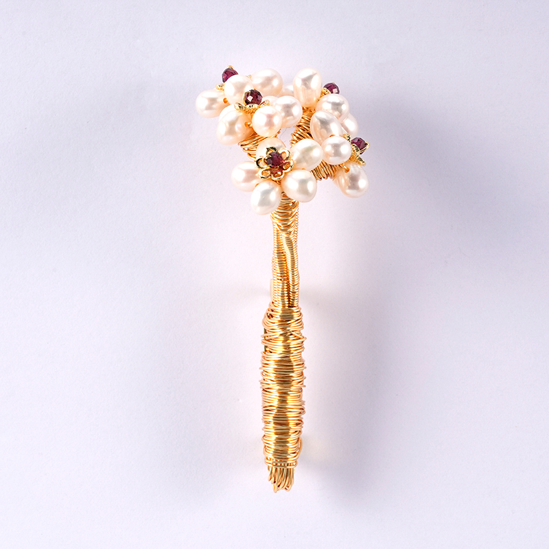 Pearl Bouquet Brooch $3.4-3.9