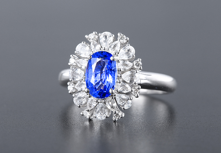 Blue Gemstone Ring RTB134