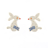 Wholesale Price Cubic Zircon Rabbit Earrings